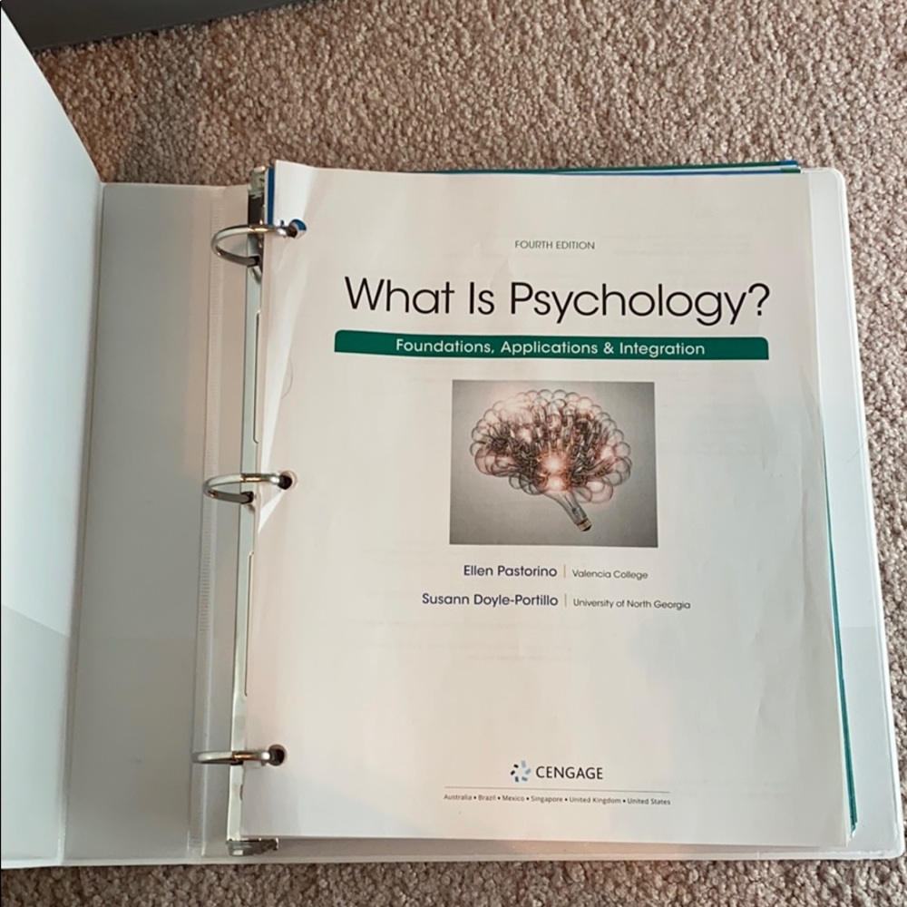 Psychology book